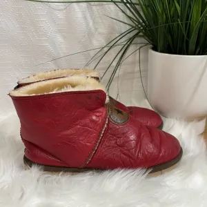 North Star Trading Co Shearling Slipper Boots 8