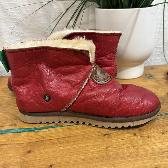 North Star Trading Co Shearling Slipper Boots 8