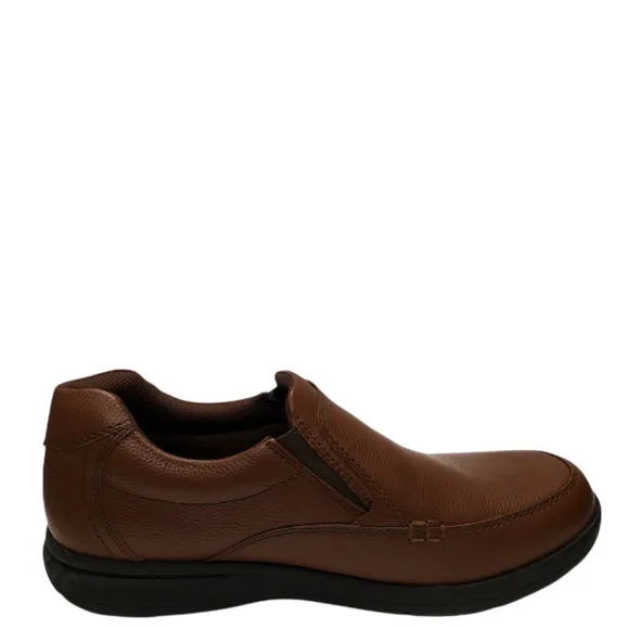 Nunn Bush Mens Cam Lightweight Loafers Cognac Tumble 11.5W