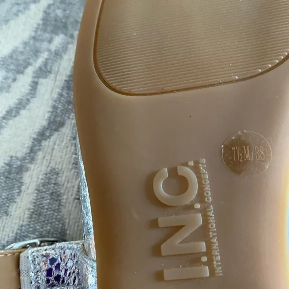 NW I.N.C. International Concepts Jadis Square Toe Ballet Flats