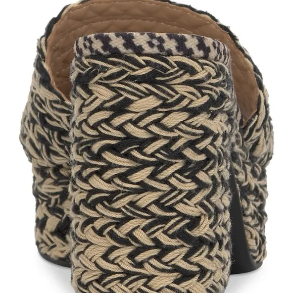 NW U.N.C. International Concepts Women’s Hazila Espadrille Slide Wedge Sandals