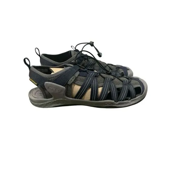 NWB KEEN Mens Sz 13 Drift Creek H2 Closed Toe Water Sport Sandals Sky Captain/Ma