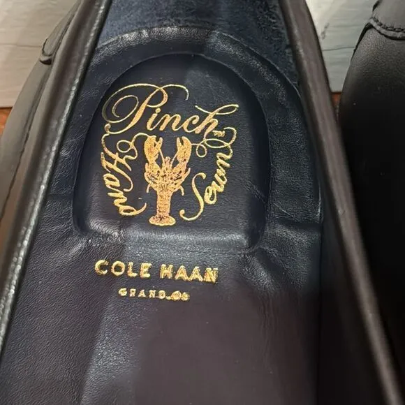 NWOB Cole Haan Grand Os Pinch Maine Tassel Loafers Shoes Hand Sewn Size 12