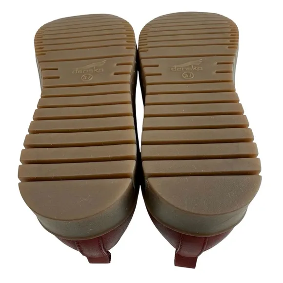 NWOB Dansko Linley Mini Wedge Loafers Women's Size 37/ US 6.5-7