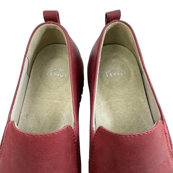 NWOB Dansko Linley Mini Wedge Loafers Women's Size 37/ US 6.5-7