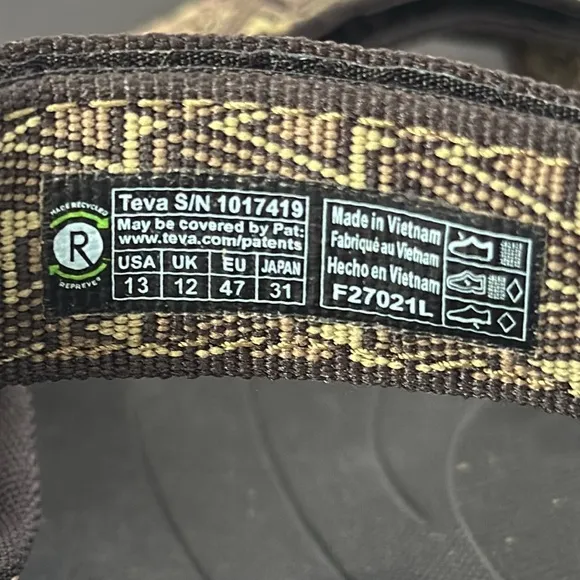 NWOB Teva Men's Winsted Sandal