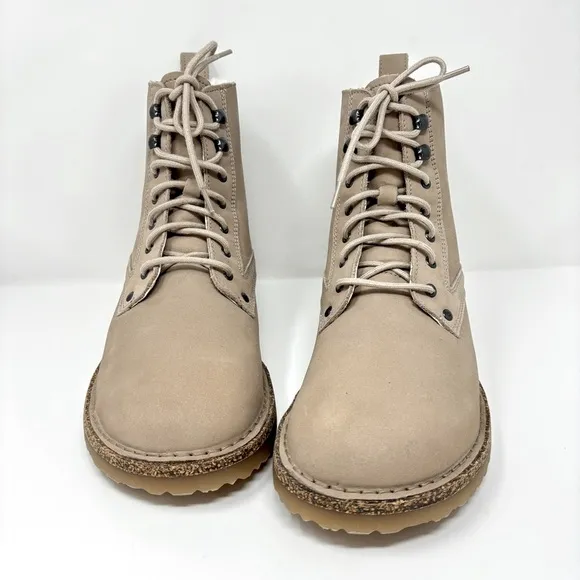NWOT BIRKENSTOCK Nubuck Shearling Lined Bryson Combat Boots