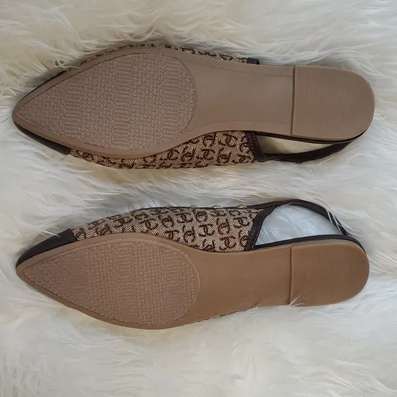 *NWOT* Juicy Couture JC Poetry slingback flats