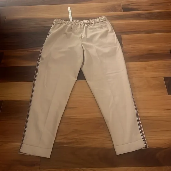 NWOT! REISS Side Stripe Salmon Casual Trousers