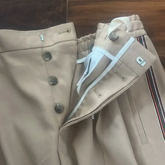 NWOT! REISS Side Stripe Salmon Casual Trousers