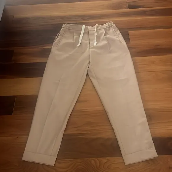 NWOT! REISS Side Stripe Salmon Casual Trousers