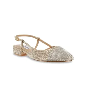 💫NWOT - STEVE MADDEN Women's Belinda-R Embellished Slingback Flats Size 9M