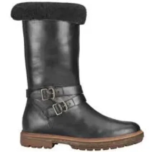 NWOT Timberland Riley Flair Pull On Mid-calf black boots size 9.