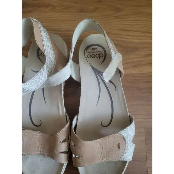 NWOT Abeo Strappy Sandal
