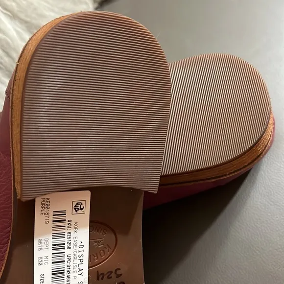 NWT $160 KORK EASE Carlisle Leather Loafers