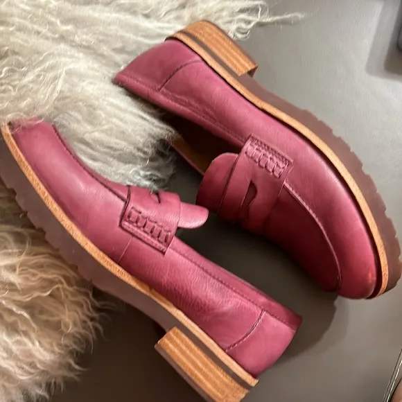 NWT $160 KORK EASE Carlisle Leather Loafers