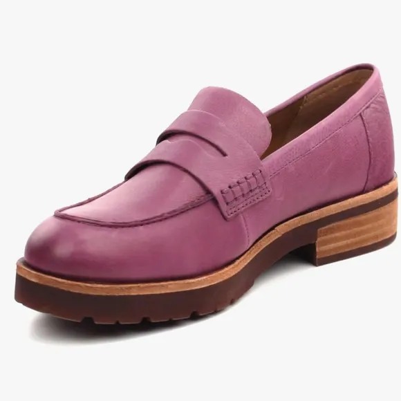 NWT $160 KORK EASE Carlisle Leather Loafers