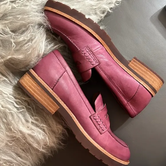 NWT $160 KORK EASE Carlisle Leather Loafers
