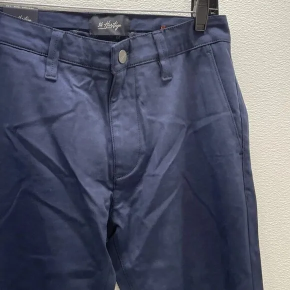 NWT 34 Heritage Men's Pants Verona Slim Leg Chino Size 32x30 Navy
