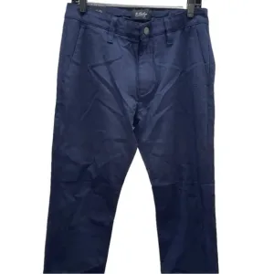 NWT 34 Heritage Men's Pants Verona Slim Leg Chino Size 32x30 Navy