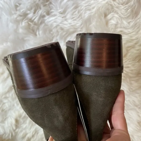 NWT Anthropologie Emu Australia Gray Ankle Boots Shearling Wool Lined Bo…