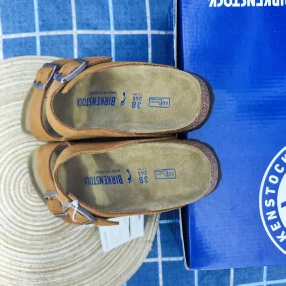 NWT🛴|🛴 Birkenstock Mayari Narrow Sandals - Truffle Suede w/ Luxury Kit