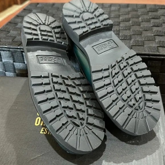 NWT JH Bass Whitney Candy Lug Weejun Loafer Flats Deep Teal Womens Sz 6 IN BOX