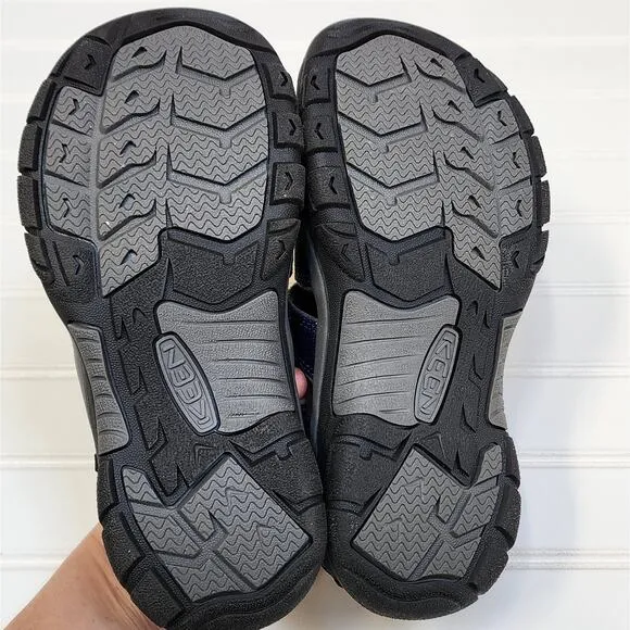 NWT Keen Newport H2 Blue Depths/Gargoyle Youth Sandals