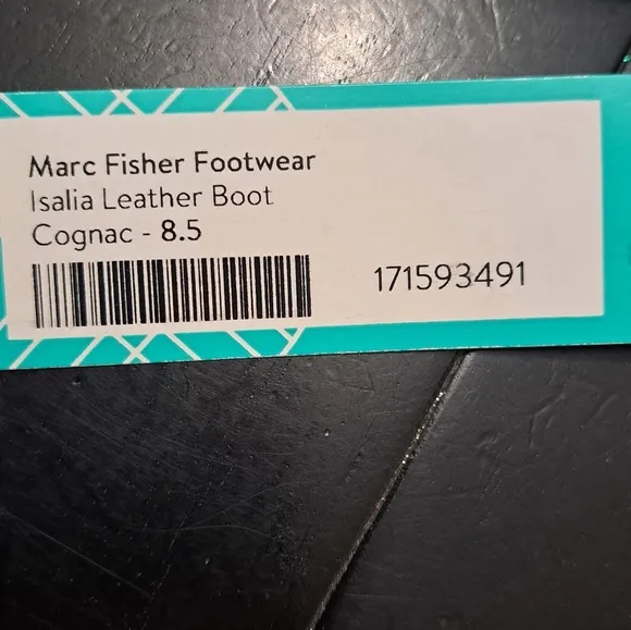 NWT Marc Fisher Isalia Suede/Leather Ankle Boots  Size 8.5