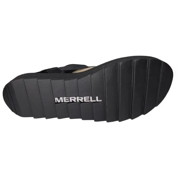 NWT MERRELL MSRP $84.99 MEN'S BLACK ALPINE STRAP SANDALS SIZE 12