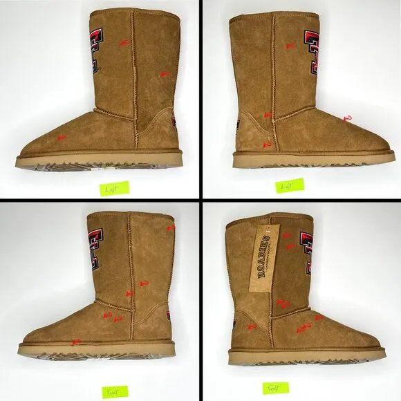 NWT Roadies Texas Tech University Game Day‎ Boots Size 8