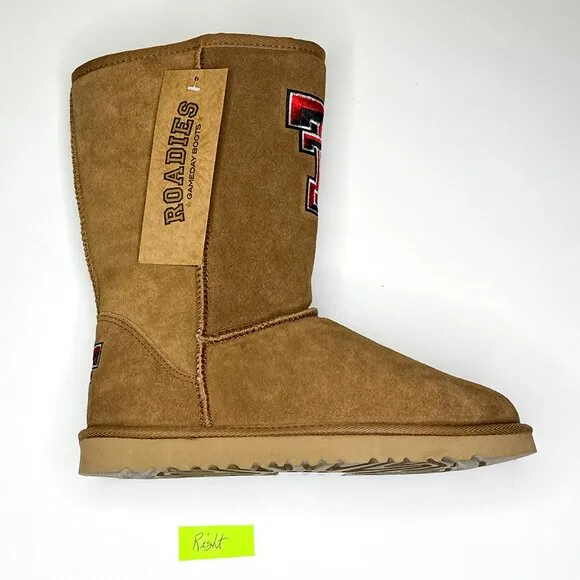 NWT Roadies Texas Tech University Game Day‎ Boots Size 8