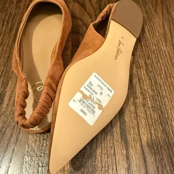NWT  Sam Edelman Women's Whitney Slingback Flats