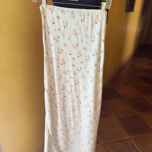 NWT Spell Fleur Bias Skirt – Teapot Blue – Size S