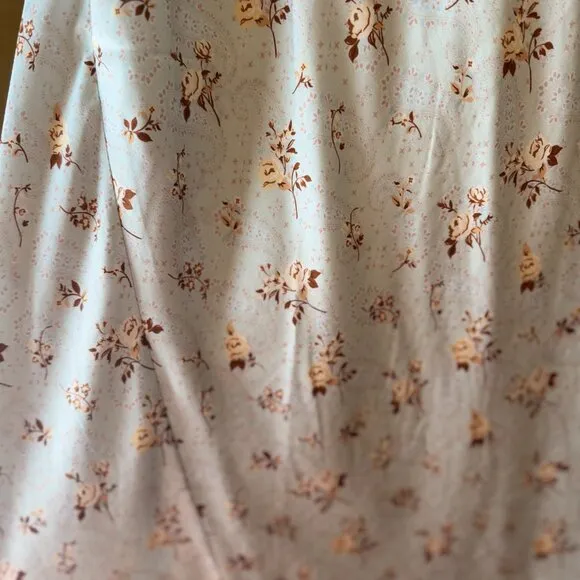 NWT Spell Fleur Bias Skirt – Teapot Blue – Size S