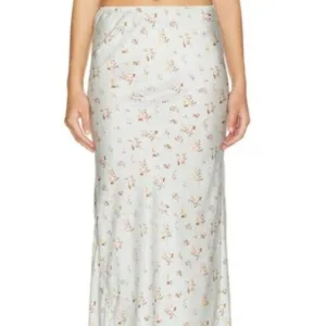 NWT Spell Fleur Bias Skirt – Teapot Blue – Size S