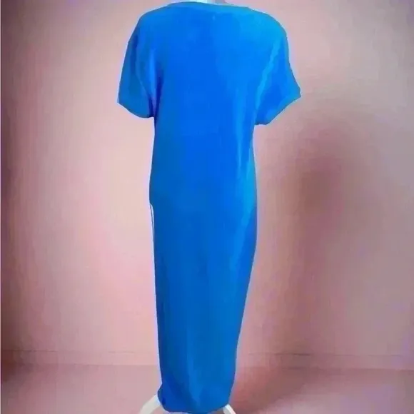*NWT* SUZIE KONDI Asti T-Shirt Dress in Beach Terry size M color Hawaiian Ocean