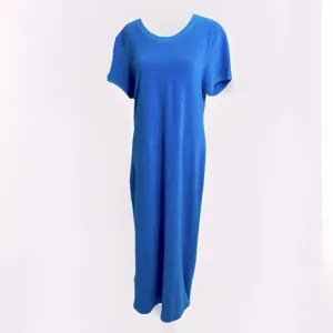 *NWT* SUZIE KONDI Asti T-Shirt Dress in Beach Terry size M color Hawaiian Ocean
