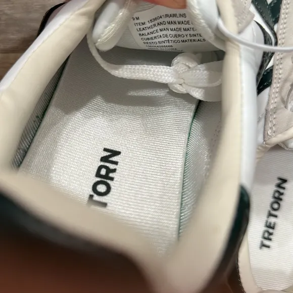 NWT • Tretorn • Rawlins Green/Grey sneakers