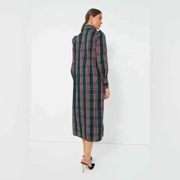 NWT Tuckernuck Maxi Highland Tartan Demy Dress