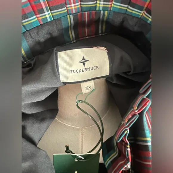 NWT Tuckernuck Maxi Highland Tartan Demy Dress