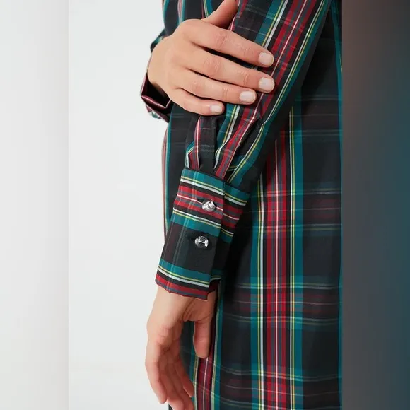 NWT Tuckernuck Maxi Highland Tartan Demy Dress