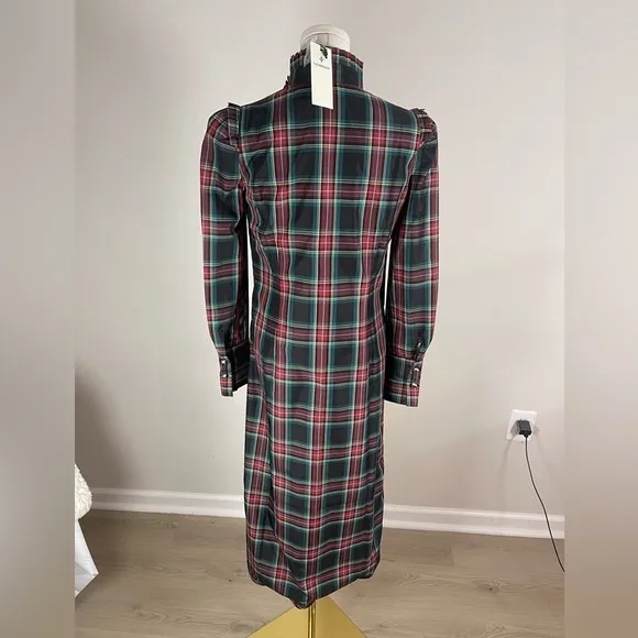 NWT Tuckernuck Maxi Highland Tartan Demy Dress