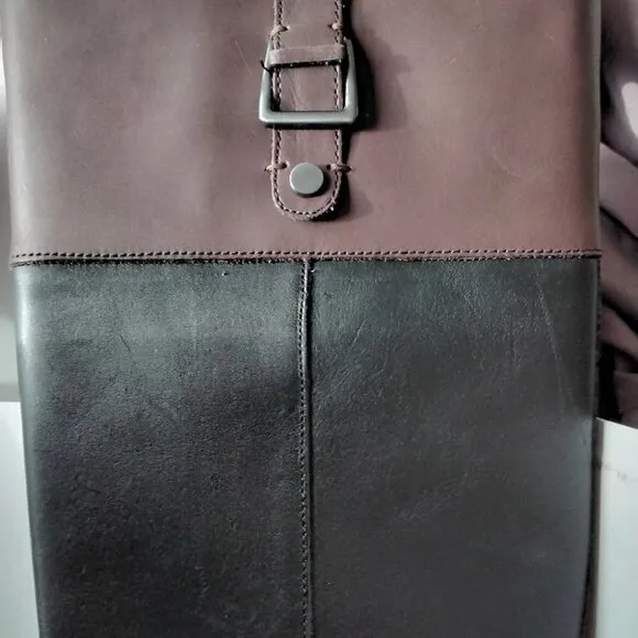 NWTs ~ Worn Once in the House! Bandolino Leather Boots - size 8 1/2