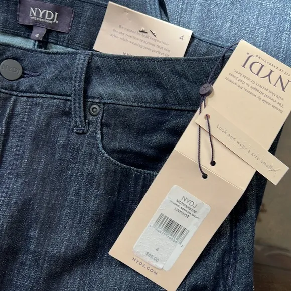 NYDJ Tailored Denim Bermuda Shorts in Lightweight Rinse
