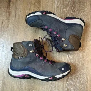 Oboz Sapphire Mid Waterproof Lace Hiking Boots 8