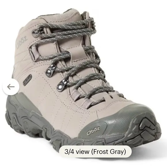 Oboz Tan Hiking Boots
