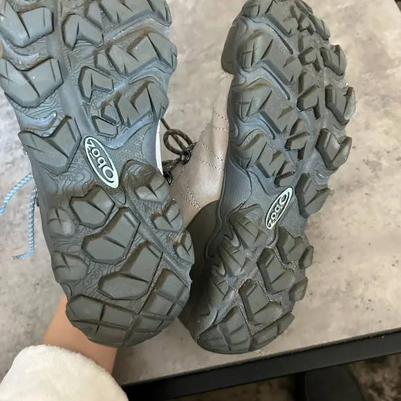 Oboz Tan Hiking Boots