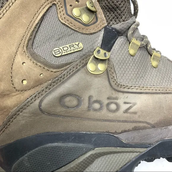 Oboz Wind River III BDry Hiking Boots 9.5 Mens Trail Sporty Outdoor Activewear