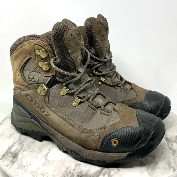 Oboz Wind River III BDry Hiking Boots 9.5 Mens Trail Sporty Outdoor Activewear